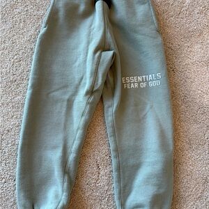 Essentials Kids Joggers - Light/Mint Green
